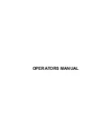 Preview for 1 page of Zoltec BELTOMATIC Operator'S Manual
