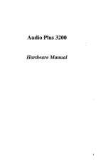 Preview for 3 page of Zoltrix Audio Plus 3200 Hardware Manual