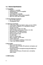 Preview for 8 page of Zoltrix Audio Plus 3200 Hardware Manual