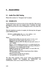 Preview for 20 page of Zoltrix Audio Plus 3200 Hardware Manual