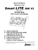 Preview for 1 page of Zoltrix Smart LITE 8FM-56KSHSF-V3 Quick Installation Manual