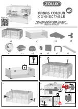 Preview for 5 page of Zolux PANAS COLOUR 50 CONNECTABLE Assembly Instructions Manual