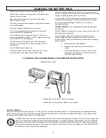 Preview for 13 page of Zombi ZCS5817 Operator'S Manual