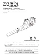 Preview for 13 page of Zombi ZLB5817 Operator'S Manual