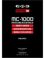 zomo mc-1000 Owner'S Manual preview