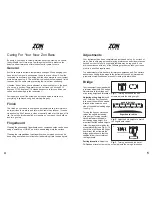 Preview for 3 page of Zon Hyperbass User Manual