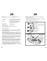 Preview for 14 page of Zon Hyperbass User Manual