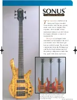 Zon Sonus Custom Specifications preview