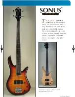 Preview for 1 page of Zon Sonus4/1 Specifications