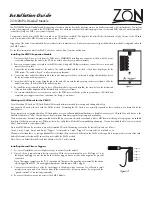 Preview for 1 page of Zon ZMP-3 Installation Manual