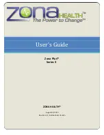 Preview for 1 page of Zona Health Zona Plus series 3 User Manual