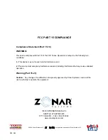 Preview for 2 page of Zonar EVIR 2010 User Manual