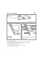 Предварительный просмотр 6 страницы Zonda Hobby ESKY 300 V2 User Manual