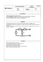 Preview for 3 page of Zonda MZ-X90 Calibration Manual