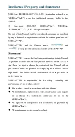 Preview for 2 page of ZONE Medical MEDCAPTAIN NAVI-30 Operation Manual