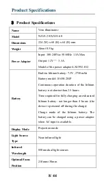 Preview for 13 page of ZONE Medical MEDCAPTAIN NAVI-30 Operation Manual