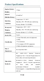 Preview for 14 page of ZONE Medical MEDCAPTAIN NAVI-30 Operation Manual