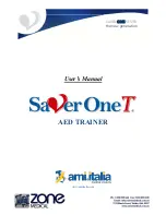 ZONE Medical Saver One T User Manual preview