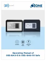 Preview for 1 page of Zone SAFE OES-BAS-i10 Operating Manual