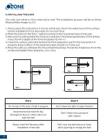 Предварительный просмотр 7 страницы Zone SAFILO BIO-1 Operating Manual