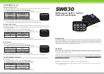 Zone SW830 Quick Start Manual предпросмотр