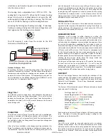 Предварительный просмотр 4 страницы Zonefirst H32 Uni-Zone Installation And Operating Information