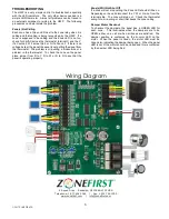 Preview for 6 page of Zonefirst H32P Uni-Zone Installation And Operating Instructions For The Installer