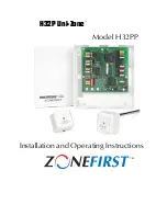 Preview for 1 page of Zonefirst Uni-Zone H32P Series Installation And Operating Instructions Manual