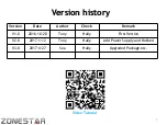 Preview for 2 page of Zonestar P802CR2 Installation Manual