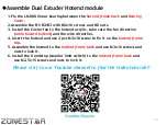 Preview for 18 page of Zonestar P802CR2 Installation Manual