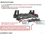 Preview for 27 page of Zonestar P802CR2 Installation Manual