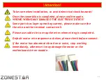 Предварительный просмотр 45 страницы Zonestar P802QS Installation Manual