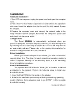 Preview for 2 page of Zonet ZEN3200 Quick Installation Manual