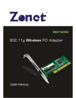 Preview for 1 page of Zonet ZEW1605S User Manual