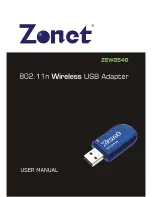 Preview for 1 page of Zonet ZEW2546 User Manual