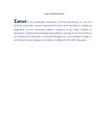 Preview for 2 page of Zonet ZEW2546 User Manual