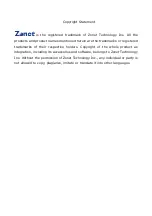 Preview for 2 page of Zonet ZEW2547 User Manual