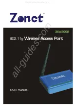 Zonet ZEW3002 User Manual preview