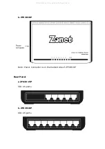 Preview for 3 page of Zonet ZFS3015P Quick Installation Manual