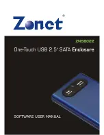 Предварительный просмотр 1 страницы Zonet ZNS8022 - SOFTARE Manual