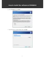 Предварительный просмотр 4 страницы Zonet ZNS8022 - SOFTARE Manual