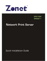 Zonet ZPS1002 - Quick Installation Manual preview