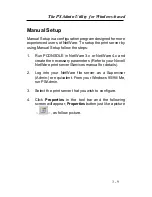 Preview for 21 page of Zonet ZPS2102 - SETUP PROCEDURE FOR WINDOWS 95-98-ME Instruction Manual