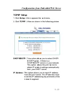 Предварительный просмотр 58 страницы Zonet ZPS2102 - SETUP PROCEDURE FOR WINDOWS 95-98-ME Instruction Manual