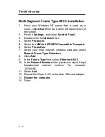 Preview for 109 page of Zonet ZPS2102 - SETUP PROCEDURE FOR WINDOWS 95-98-ME Instruction Manual