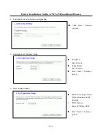 Preview for 7 page of Zonet ZSR1114WE Quick Installation Manual