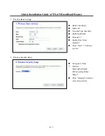 Preview for 8 page of Zonet ZSR1114WE Quick Installation Manual