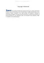 Предварительный просмотр 2 страницы Zonet ZSR4174WE User Manual