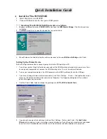 Preview for 1 page of Zonet ZUC3120 Quick Installation Manual