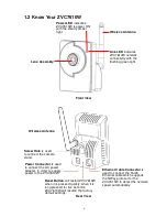 Предварительный просмотр 4 страницы Zonet ZVC7610W User Manual